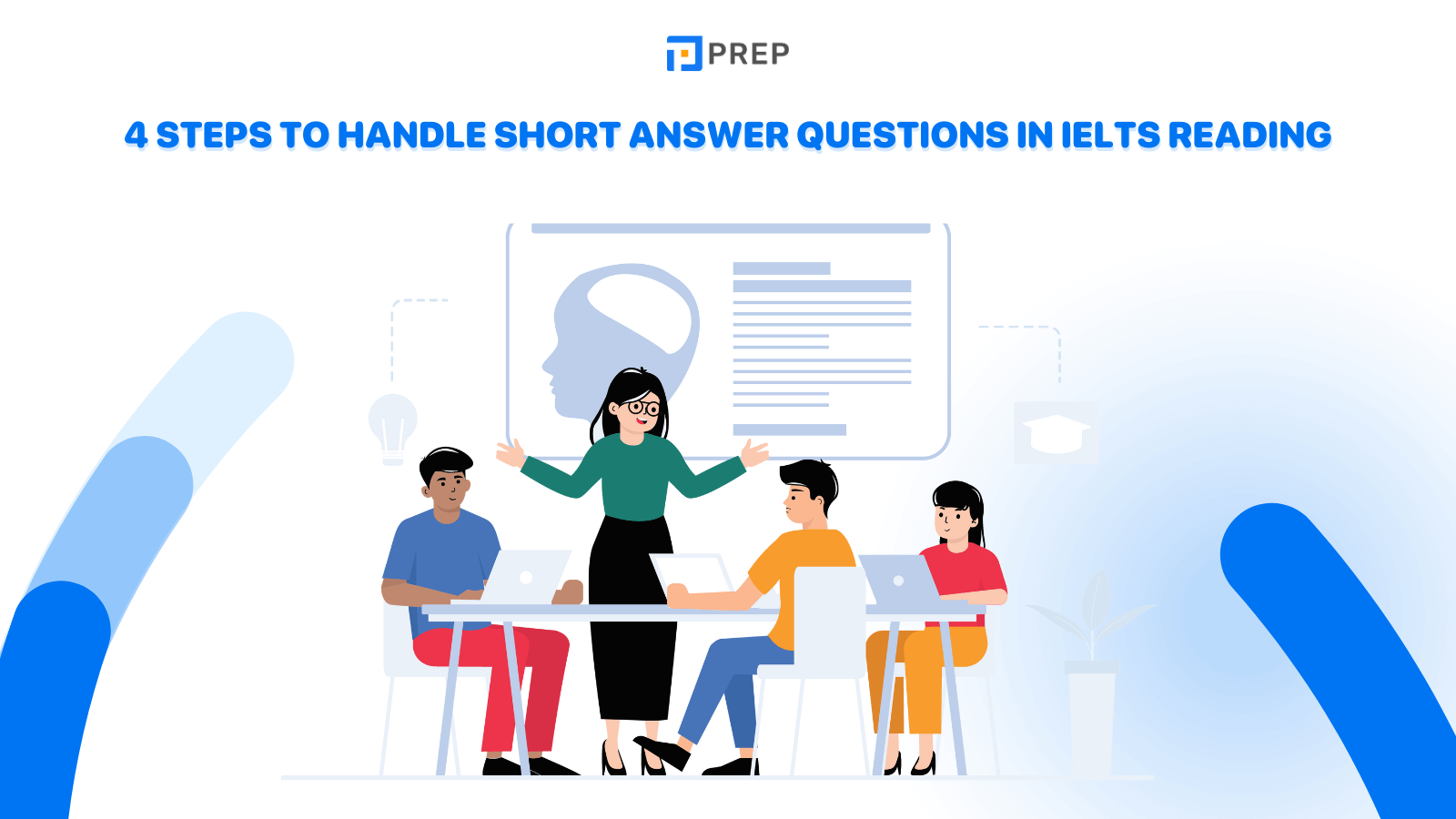 4 steps to handle short answer questions in IELTS reading