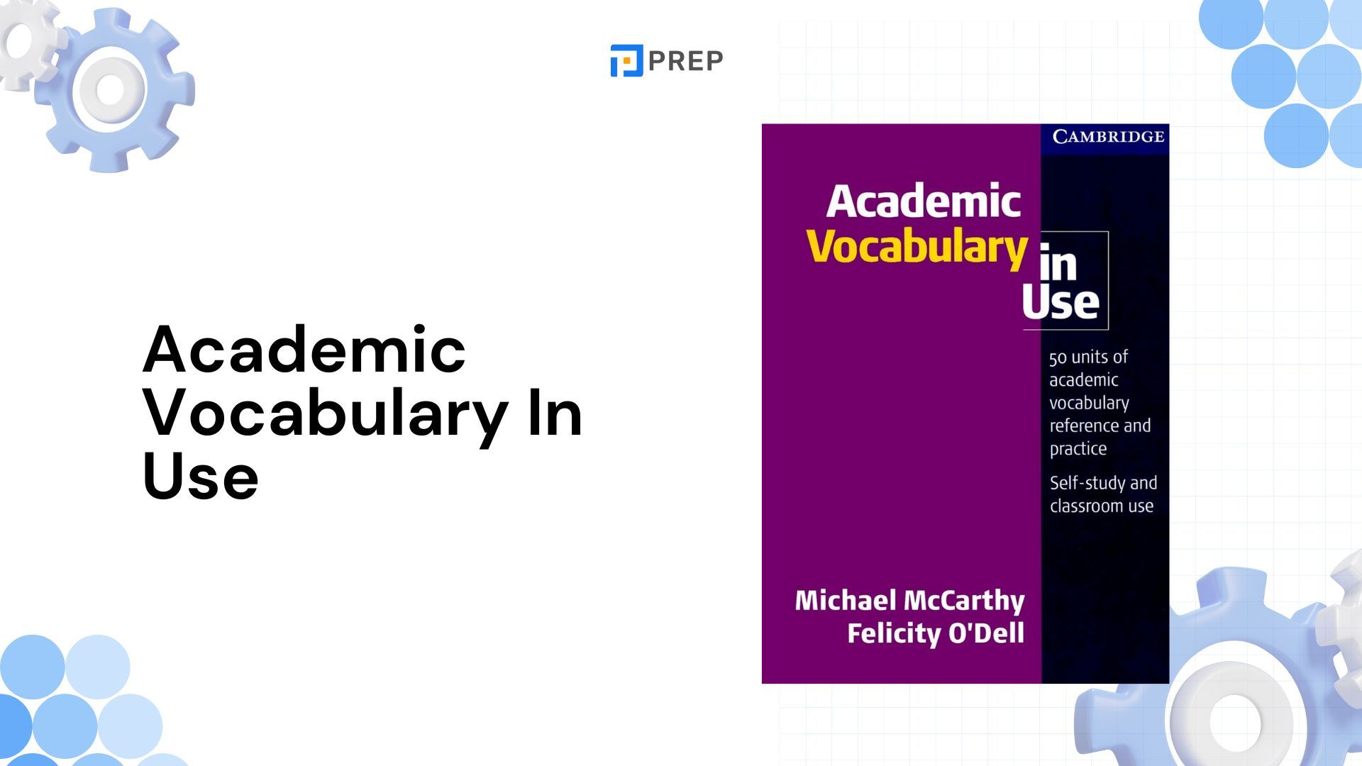 รีวิวหนังสือ Academic Vocabulary In Use - พัฒนาคำศัพท์เชิงวิชาการ