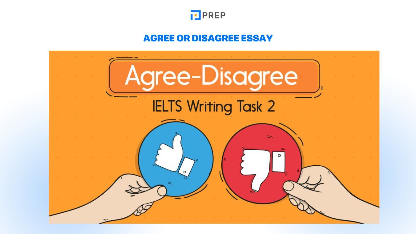 Agree or disagree essay