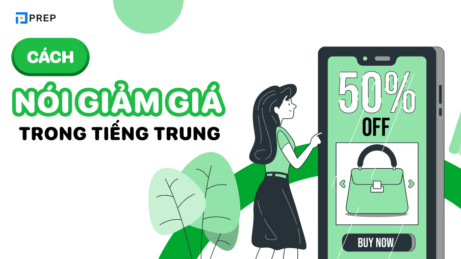 cách nói giảm giá trong tiếng trung