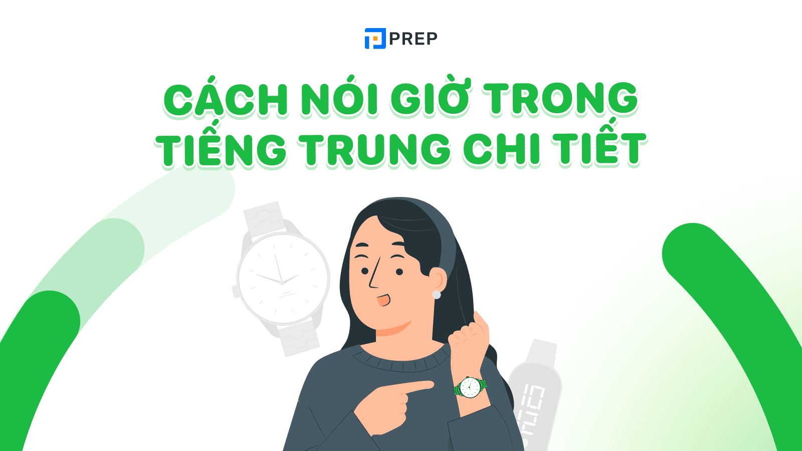 Cách nói giờ trong tiếng Trung