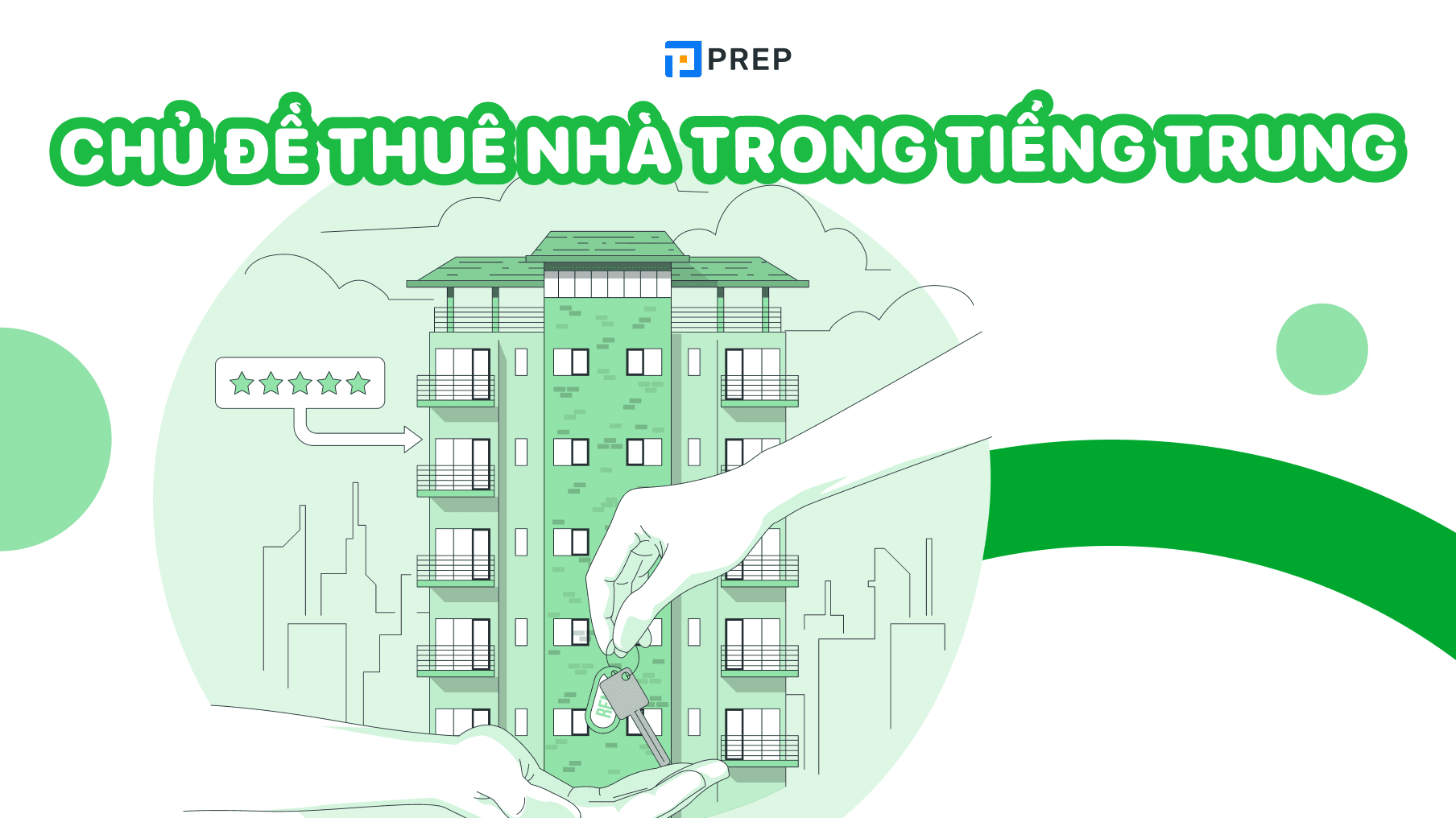 Chủ đề thuê nhà trong tiếng Trung