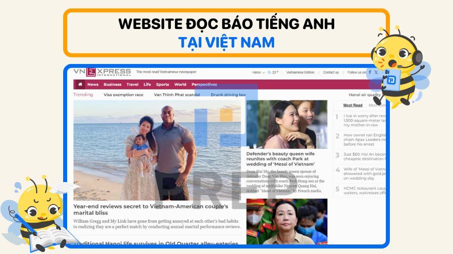 15+ Website & App đọc báo tiếng Anh nâng cao trình độ!