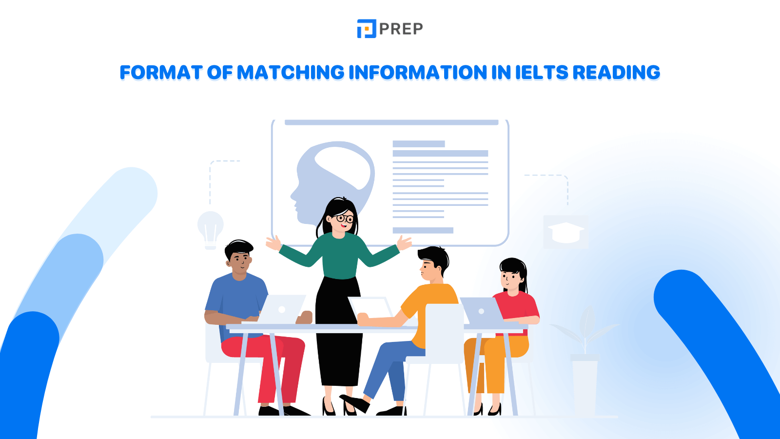 Format of Matching Information in IELTS Reading