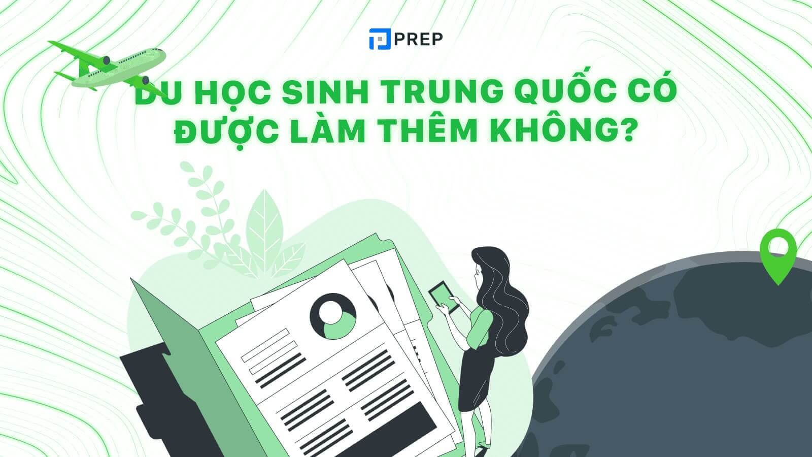 du học sinh trung quốc có được làm thêm không