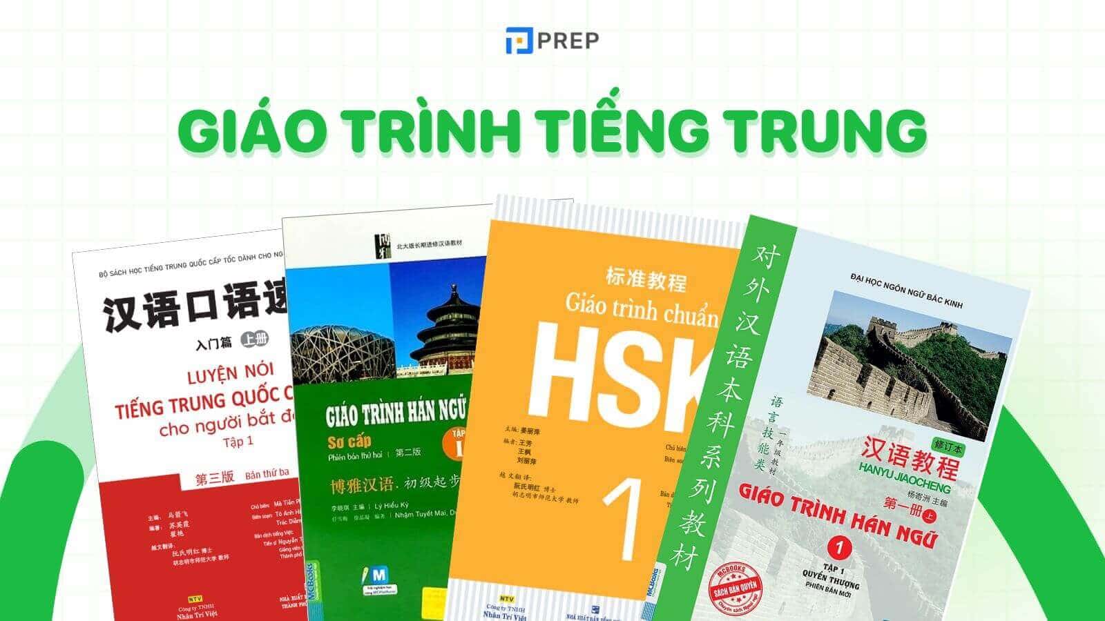 7 cuốn giáo trình tiếng Trung