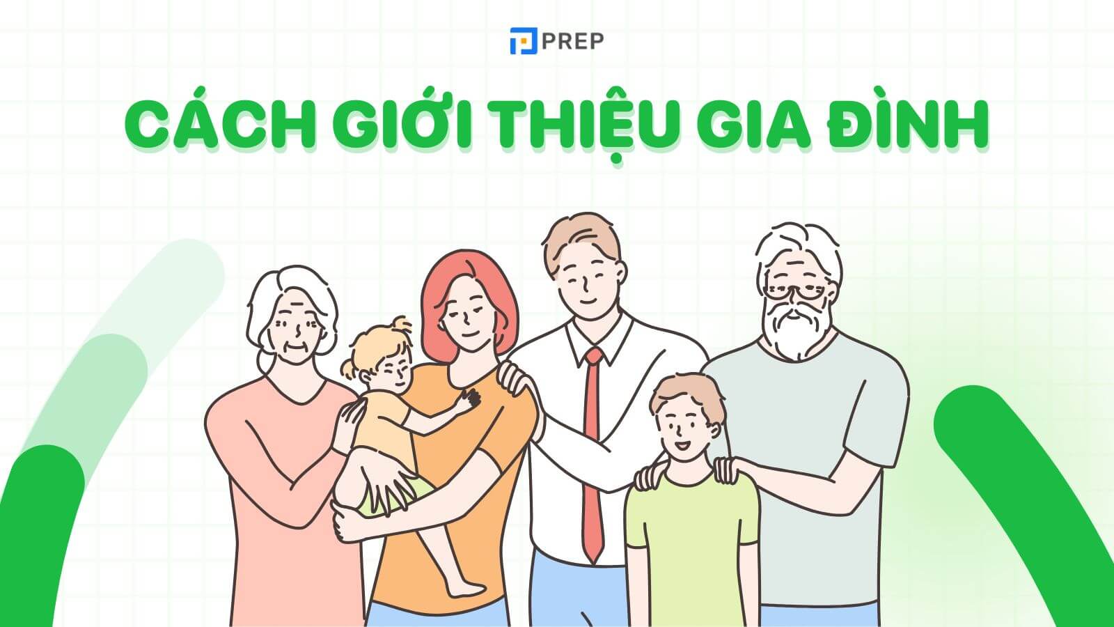 giới thiệu gia đình bằng tiếng trung