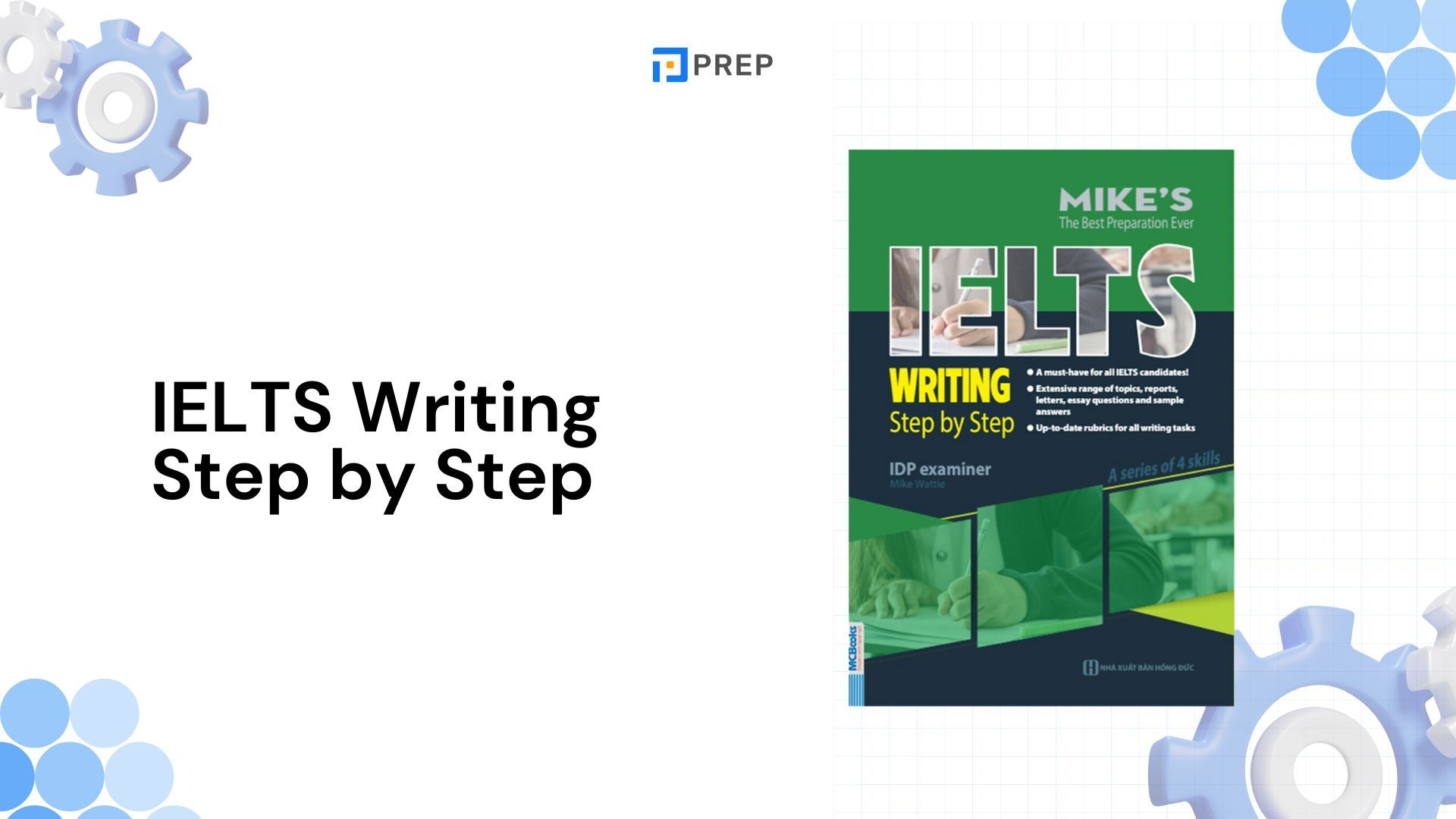 รีวิวหนังสือ IELTS Writing Step by Step - ฝึกเขียน IELTS ทีละขั้นตอน