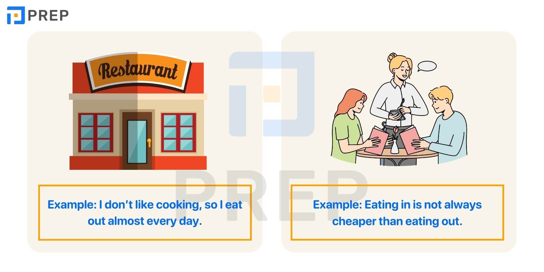 Phrasal verb với Eat trong tiếng Anh