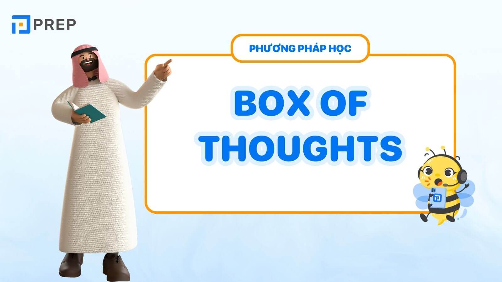 Phương pháp học tiếng Anh Box of thoughts