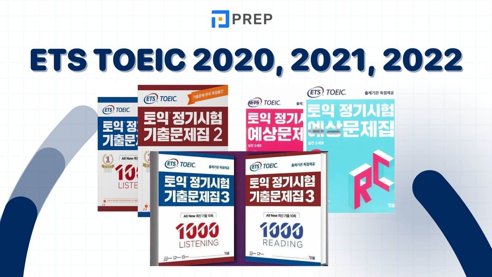 Sách ETS TOEIC 2020, 2021, 2023