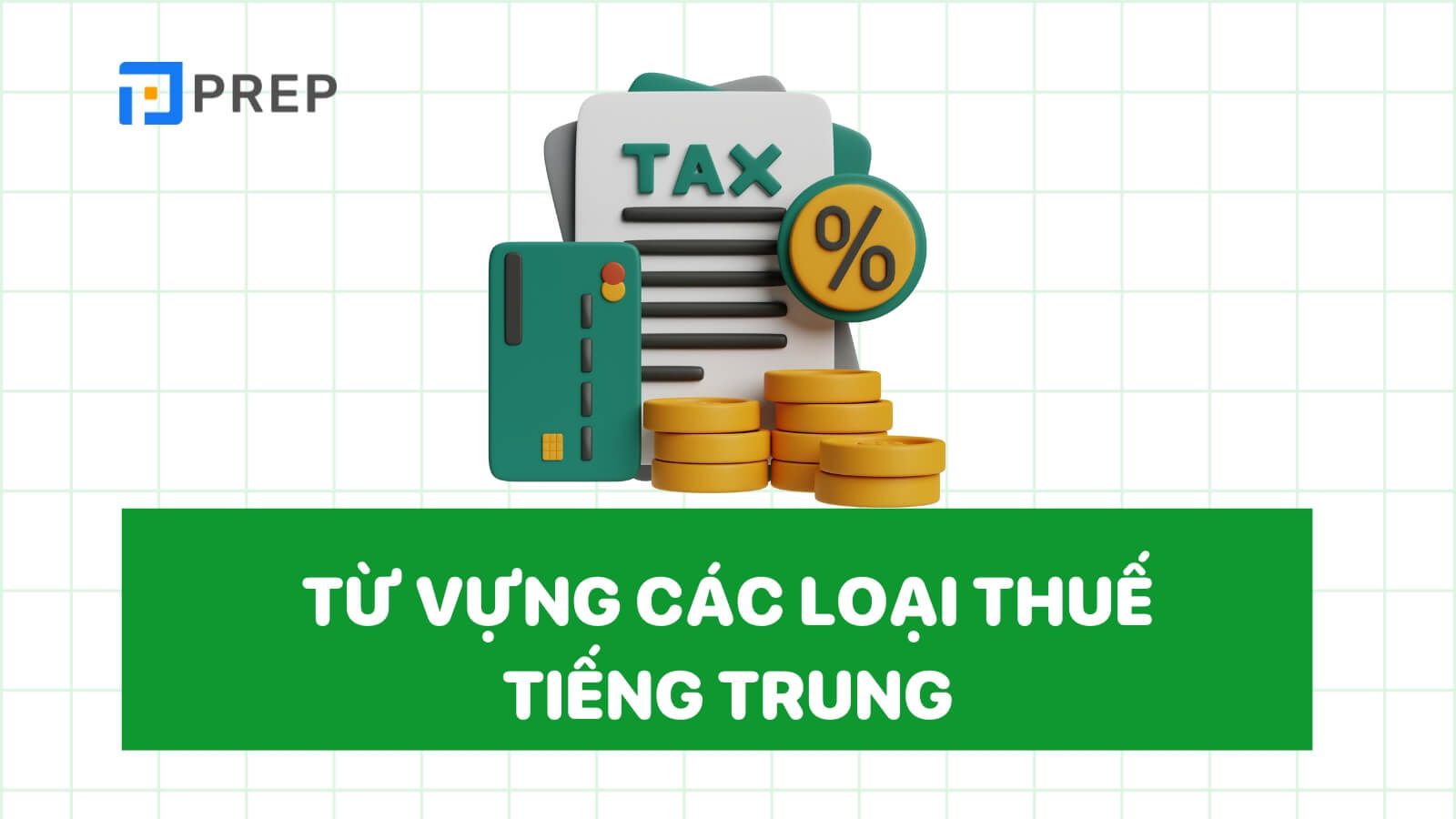 Từ vựng tiếng Trung về thuế - Các loại thuế