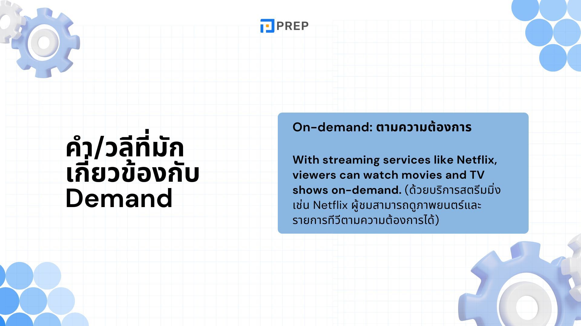 การใช้ Demand ภาษาอังกฤษ - ความหมายและตัวอย่าง